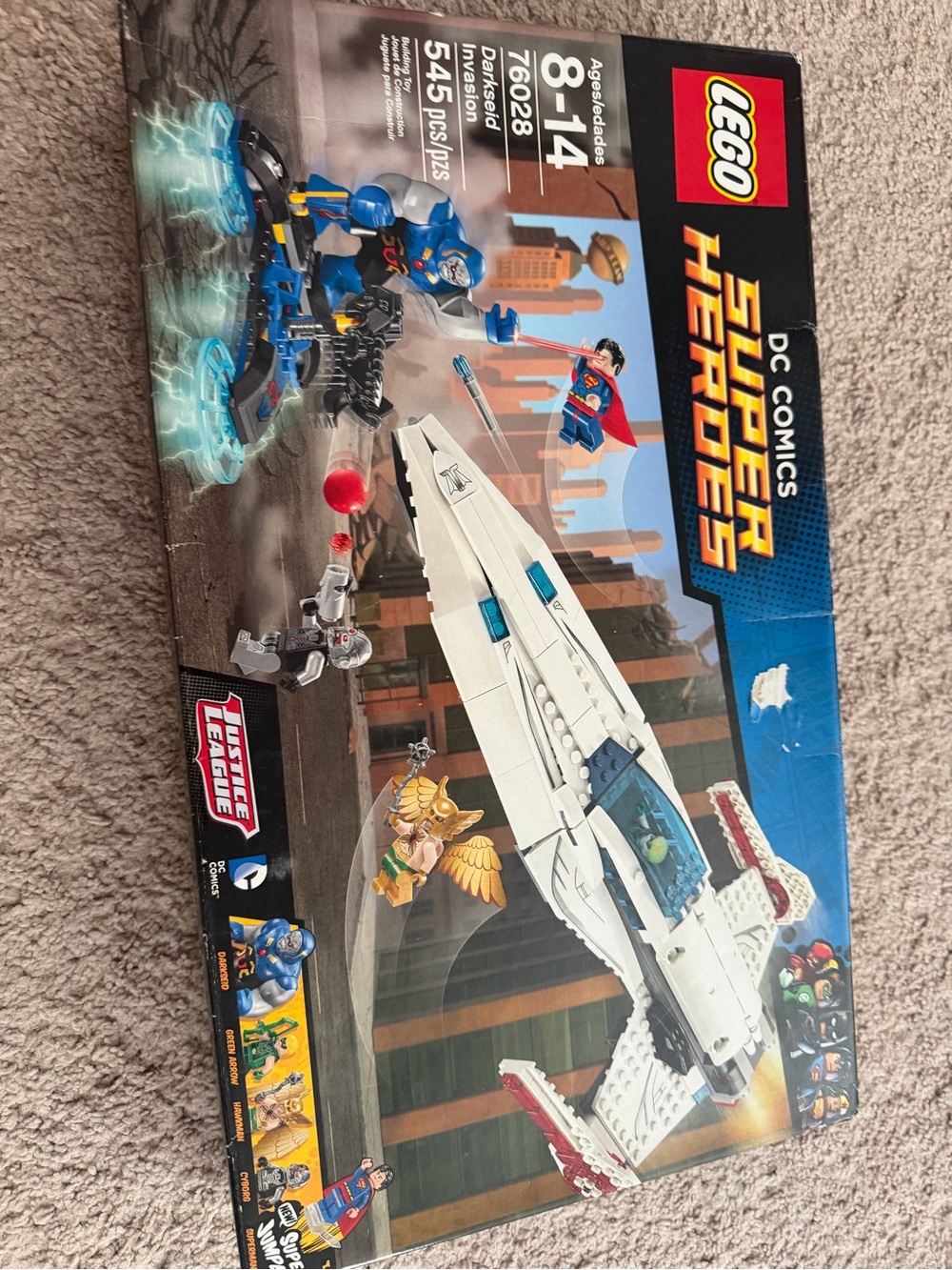 LEGO DC Comics Super Heroes: 76028 Darkseid Invasion Sealed